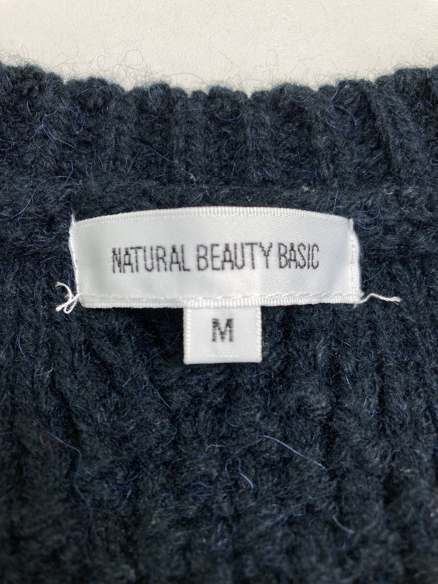 NATURAL BEAUTY BASIC/ナチュラルビューティーベーシック/ベスト/トップス/ネイビー/M