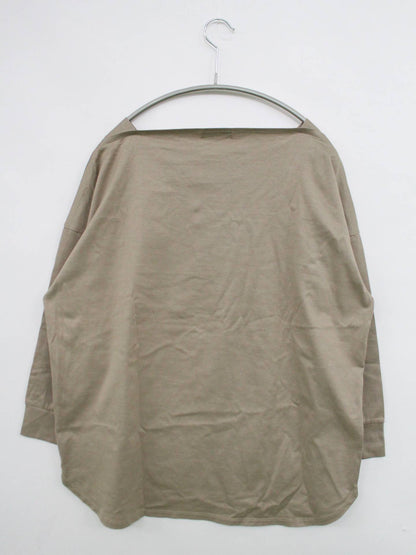 7-ID concept./Tシャツ/カットソー/トップス/ベージュ/38