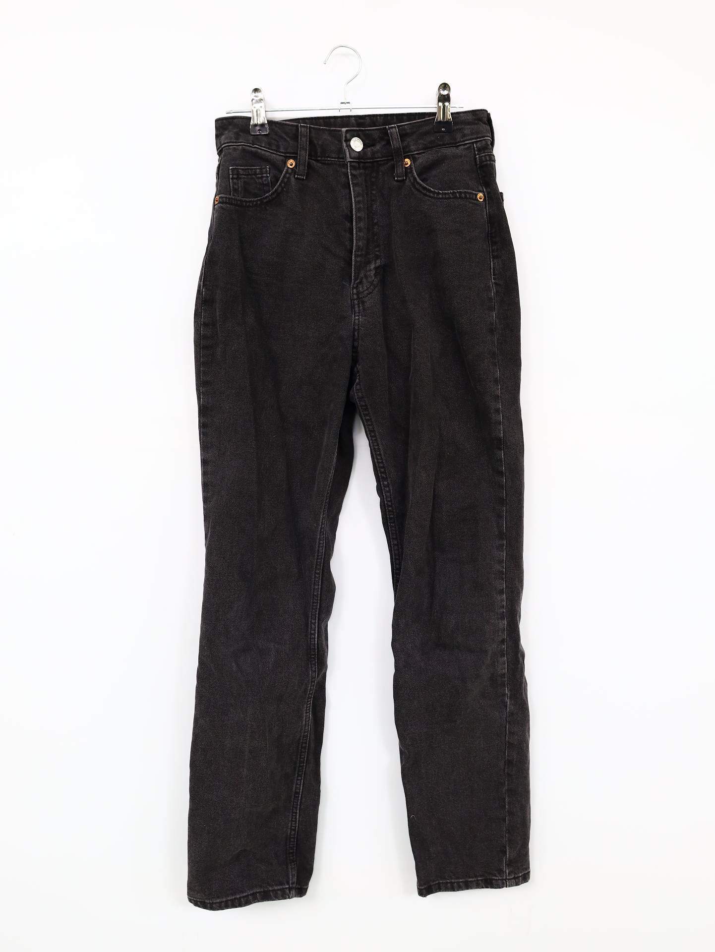 VINTAGE STRAIGHT/デニムパンツ/パンツ/ブラック/EUR 34    CN155/64A