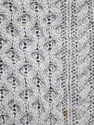 ニット/セーター/トップス/グレー/M