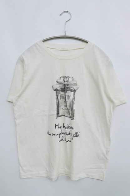 ehka sopo/エヘカソポ/Tシャツ/カットソー/トップス/ホワイト/M