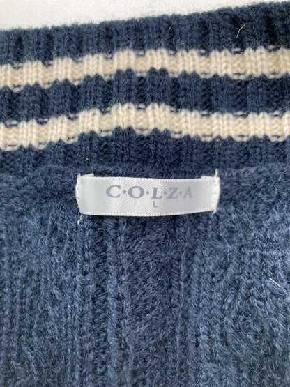 C・O・L・Z・A/コルザ/ニット/セーター/トップス/ネイビー/L