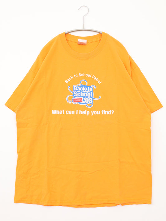 PORT and COMPANY/Tシャツ/カットソー/トップス/イエロー/XL