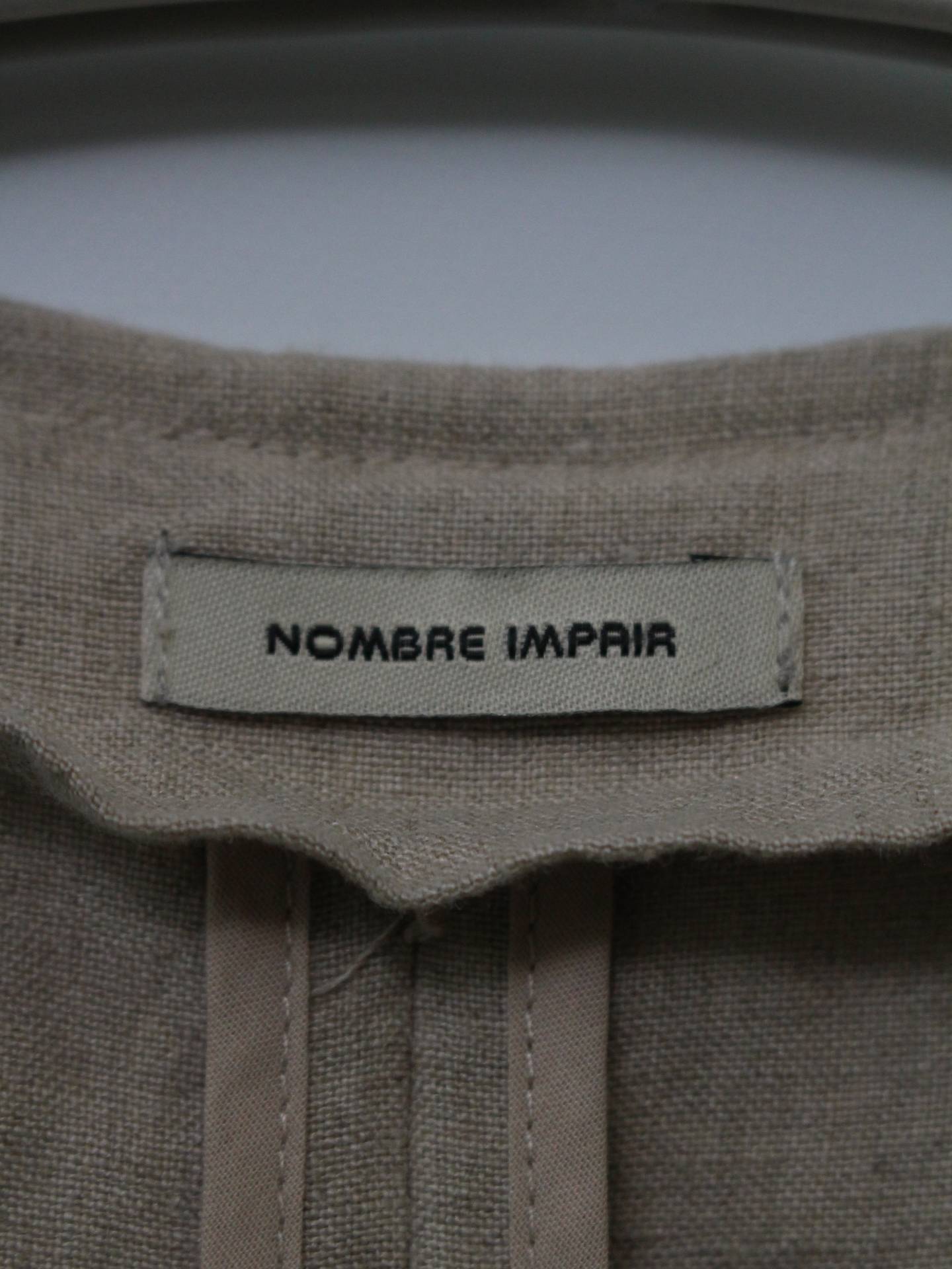 NOMBRE IMPAIR/その他アウター/ジャケット/アウター/ベージュ/F