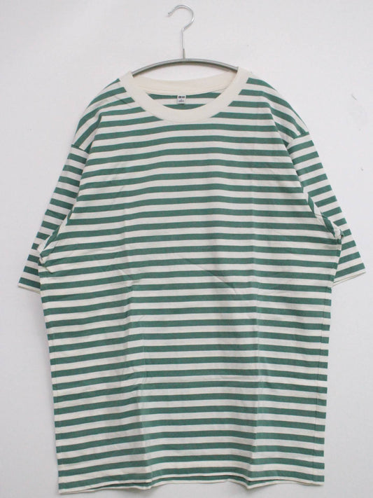 UNIQLO/ユニクロ/Tシャツ/カットソー/トップス/グリーン/L