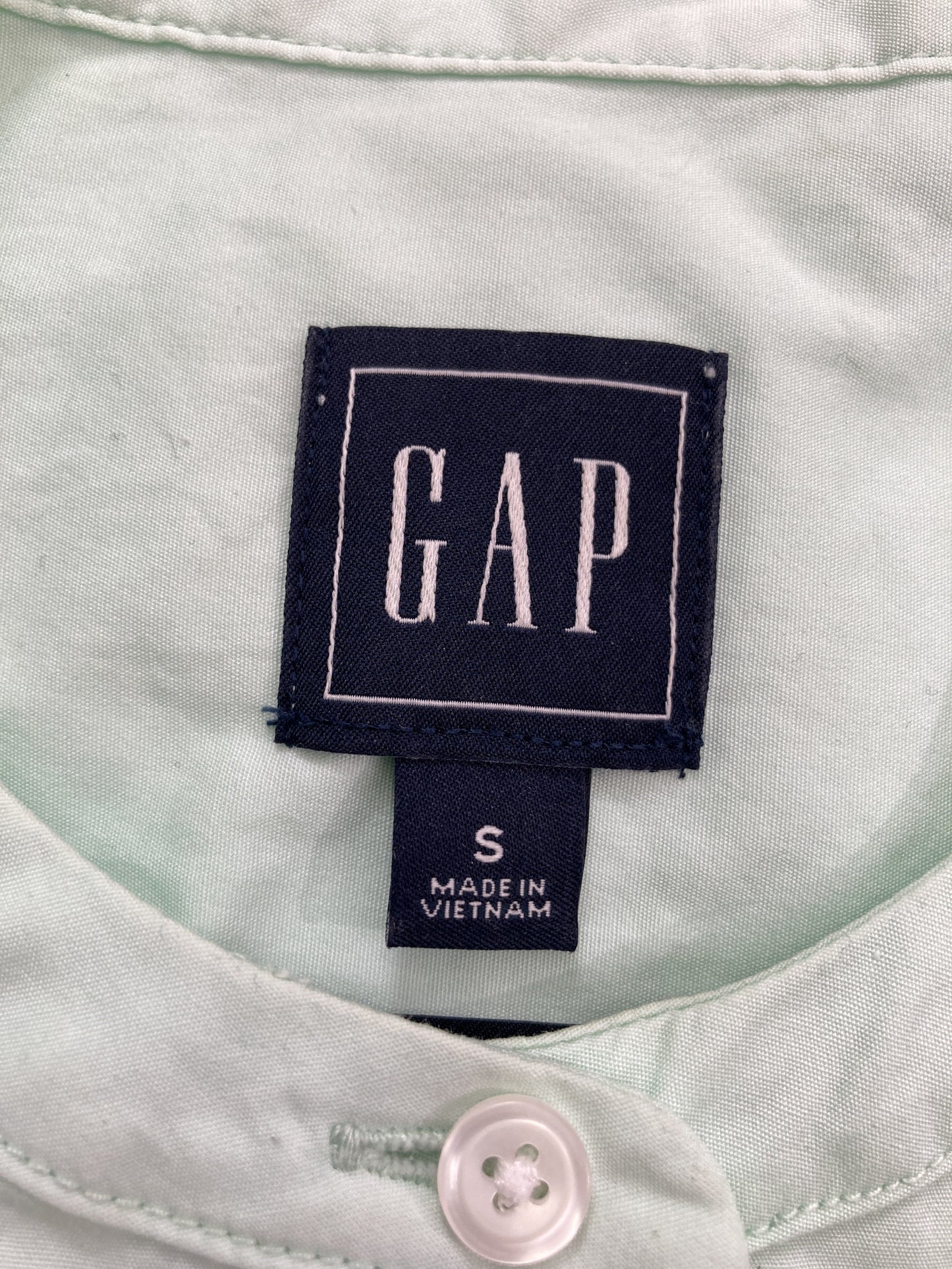 GAP/ギャップ/シャツ/ブラウス/トップス/ライトグリーン/S
