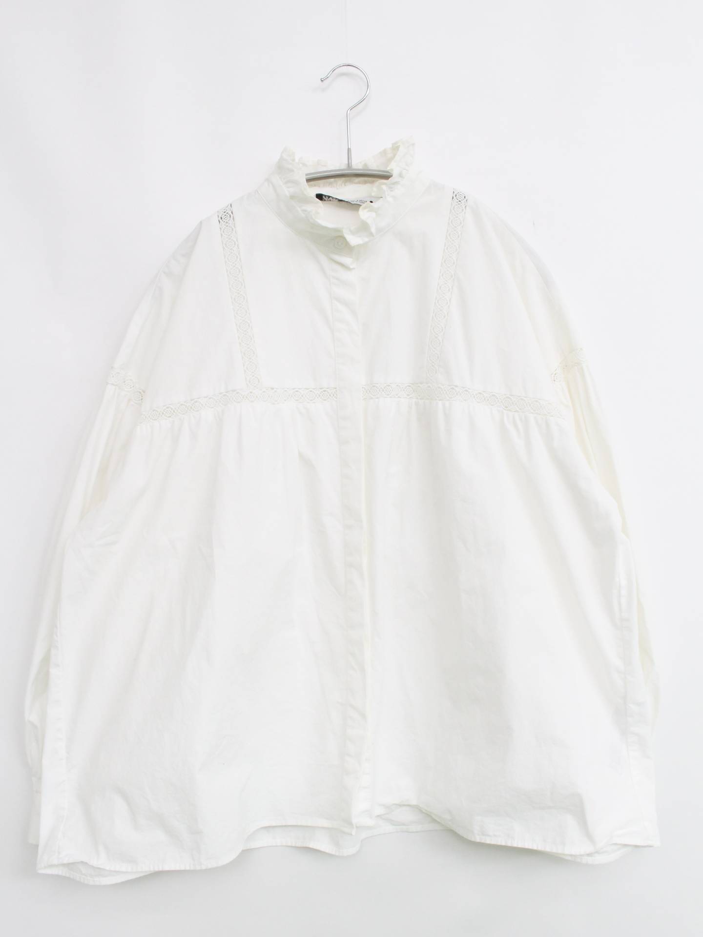 ZARA/ザラ/シャツ/ブラウス/トップス/ホワイト/EUR S, USA S, MEX 26