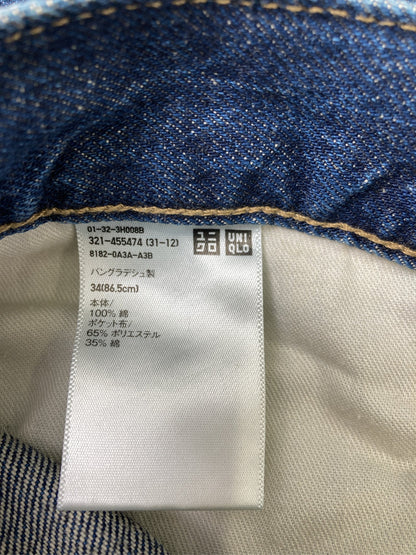 UNIQLO/ユニクロ/デニムパンツ/パンツ/ブルー/34