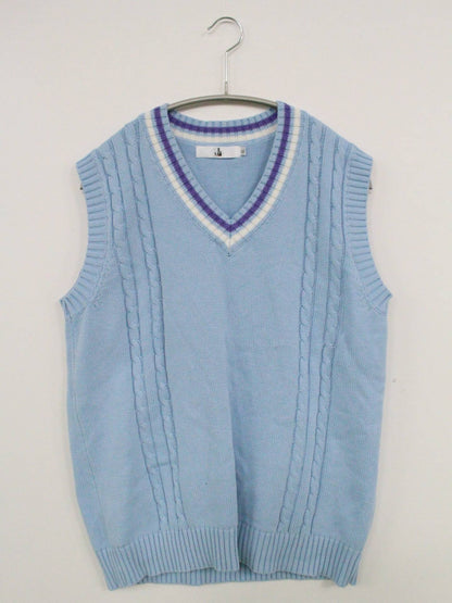 ベスト/トップス/スカイブルー/XL