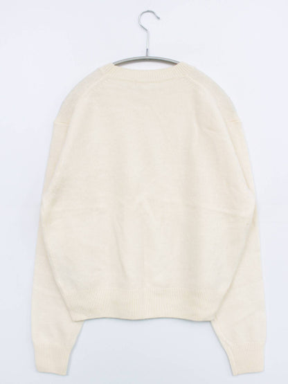 UNIQLO/ユニクロ/ニット/セーター/トップス/ホワイト/M