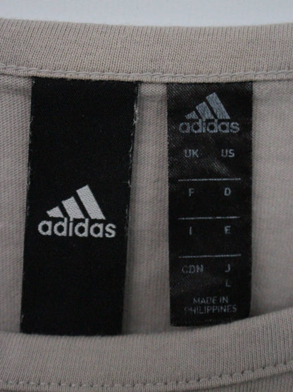 adidas/Tシャツ/カットソー/トップス/グレー/L