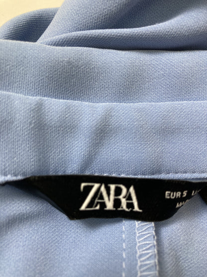 ZARA/ザラ/シャツワンピース/ワンピース/ドレス/ブルー/S