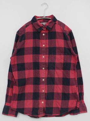 UNIQLO/ユニクロ/シャツ/ブラウス/トップス/レッド/L