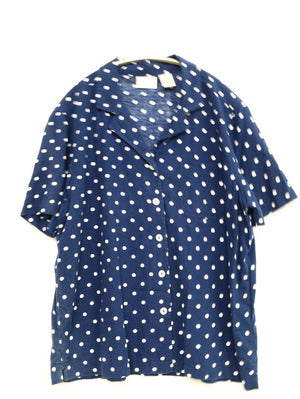 ERIKA/エリカ/シャツ/ブラウス/トップス/ネイビー