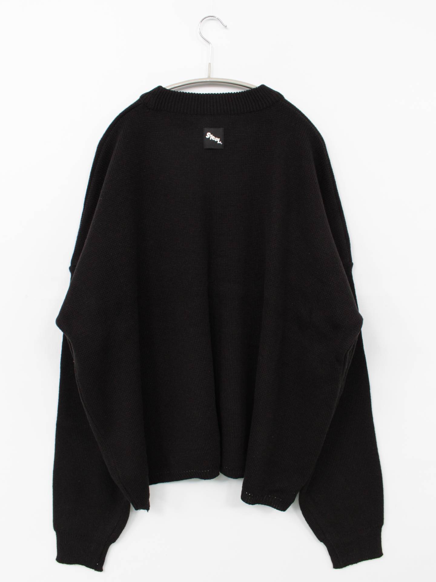 STeaL/スティール/ニット/セーター/トップス/ブラック