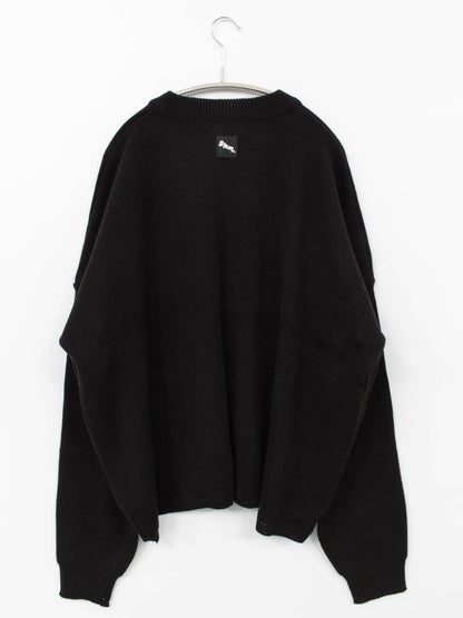 STeaL/スティール/ニット/セーター/トップス/ブラック