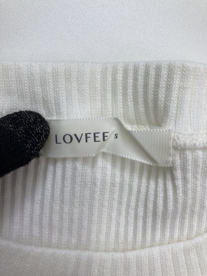 LOVFEE/Tシャツ/カットソー/トップス/ホワイト/S