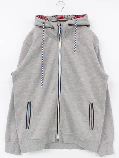 TAKA-Q/パーカー/トップス/グレー/L