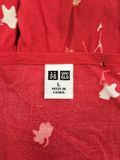 UNIQLO/ユニクロ/シャツ/ブラウス/トップス/レッド/L