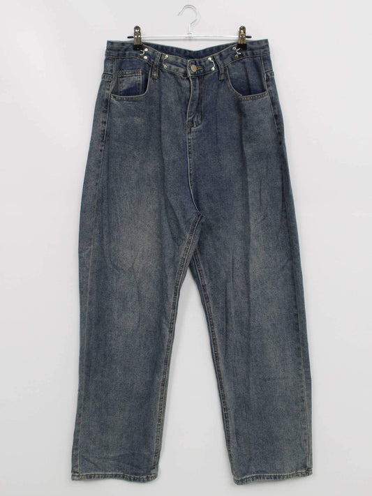 aimoha/デニムパンツ/パンツ/ブルー/M