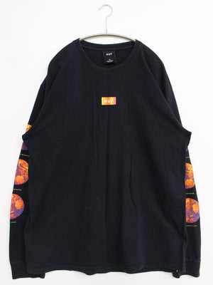 HUF/その他トップス/トップス/ブラック/XL