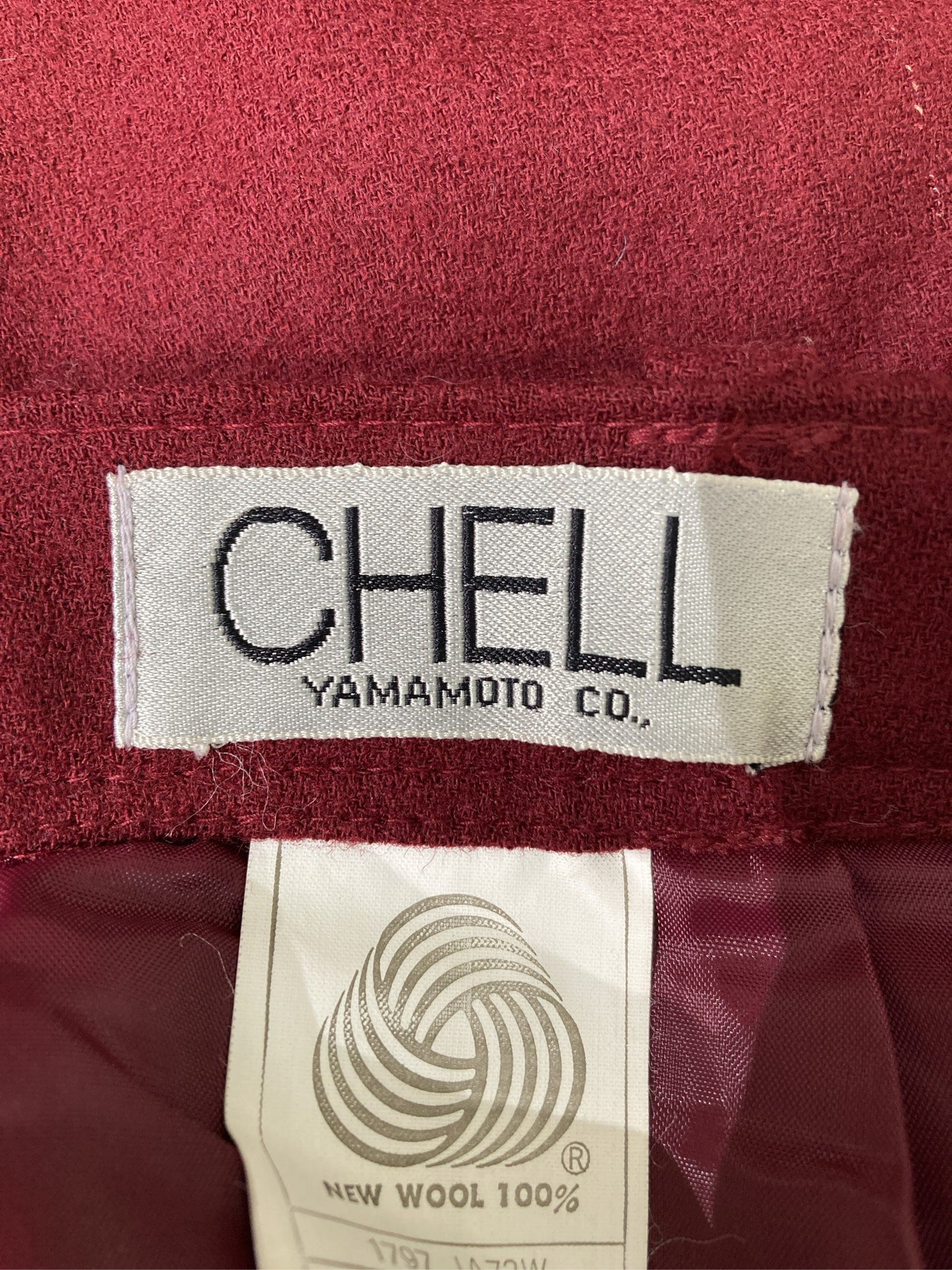 CHELL/スカート/スカート/レッド/W66    L65