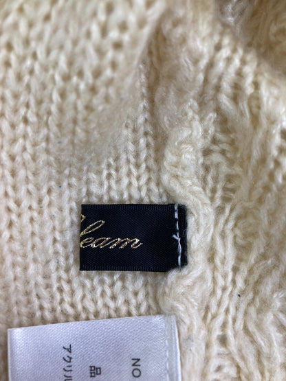 ニット/セーター/トップス/ホワイト/M