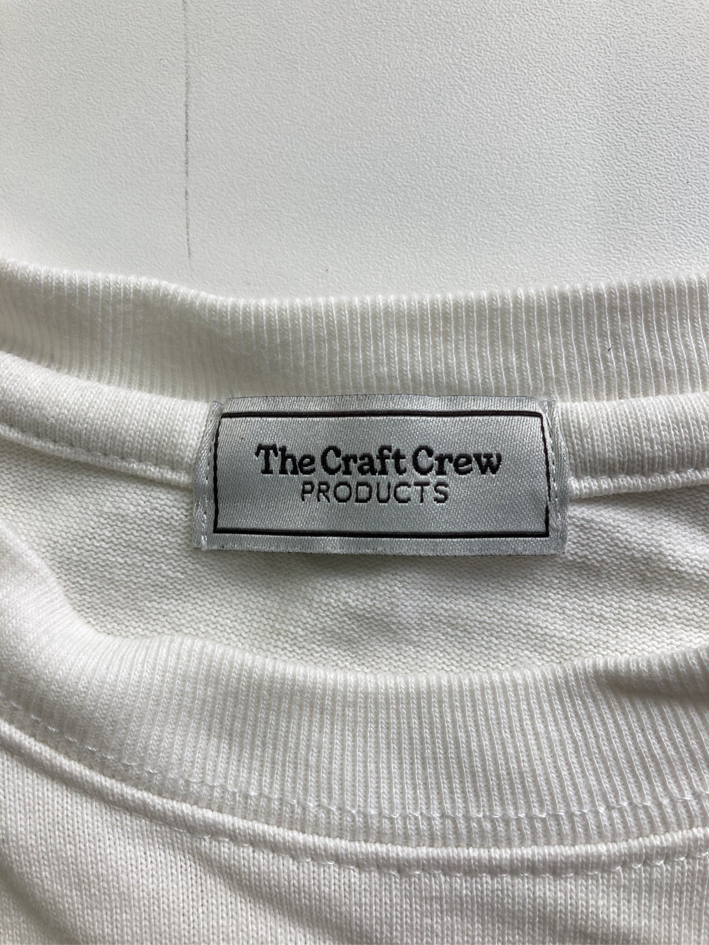 The Craft Crew/ザクラフトクルー/Tシャツ/カットソー/トップス/ホワイト/S