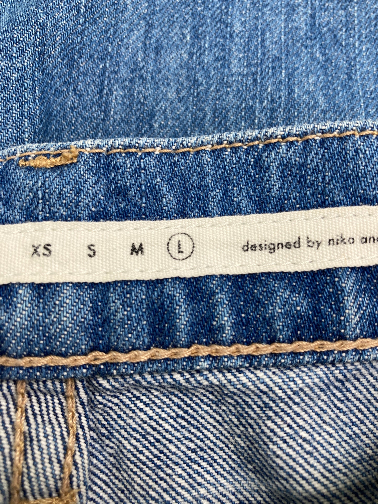 NIKO AND...JEANS/デニムパンツ/パンツ/ブルー/L