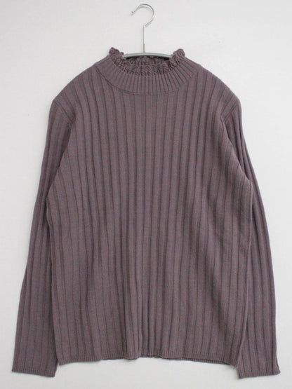 cecchini/ニット/セーター/トップス/パープル/M