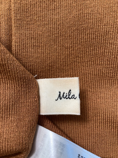 Mila Owen/ミラオーウェン/カーディガン/ボレロ/トップス/ブラウン/0