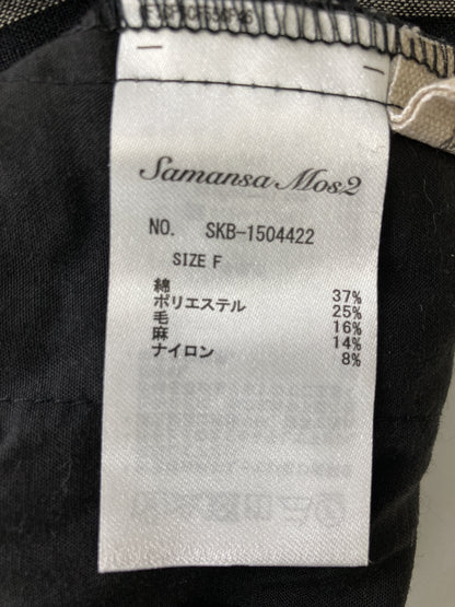 Samansa Mos2/サマンサモスモス/スカート/スカート/ブラック/F