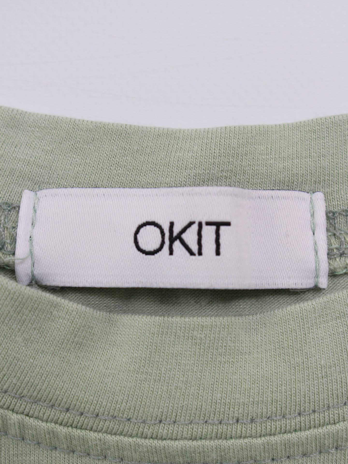 OKIT/Tシャツ/カットソー/トップス/ライトグリーン