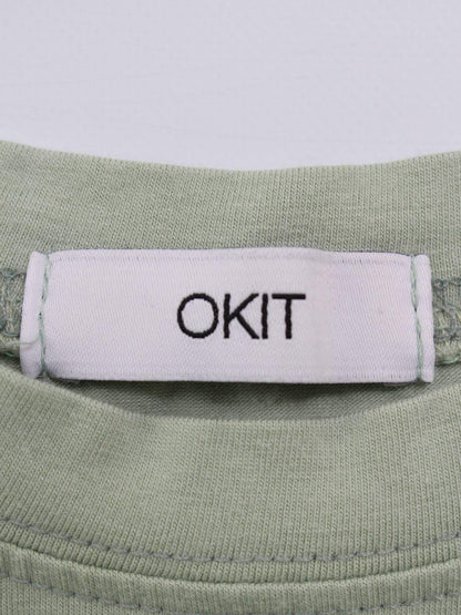 OKIT/Tシャツ/カットソー/トップス/ライトグリーン