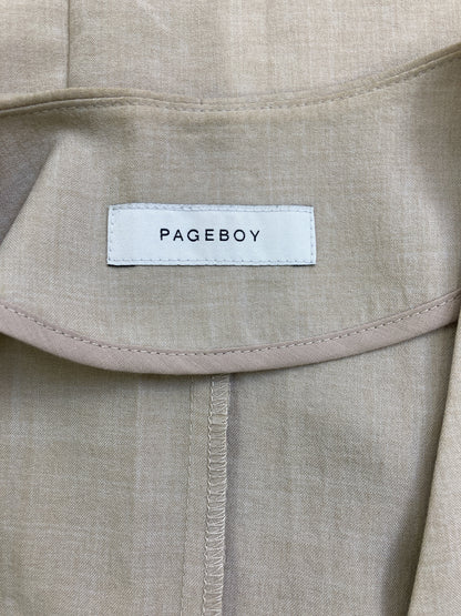 PAGEBOY/ペイジボーイ/ベスト/トップス/ベージュ/F