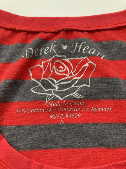 Derek Heart/Tシャツ/カットソー/トップス/レッド/S