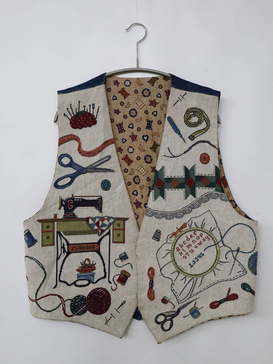 ベスト/トップス/ベージュ