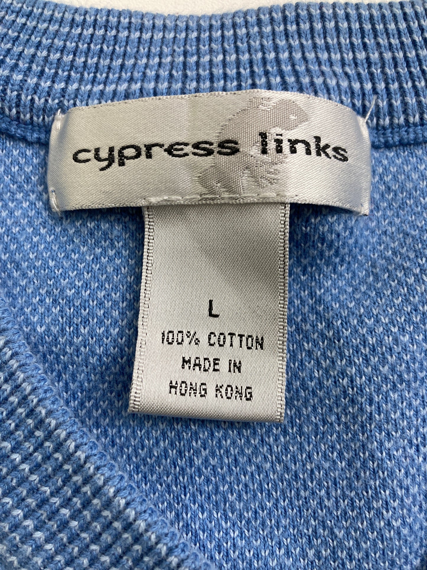 Cypress Links/ベスト/トップス/ブルー/L