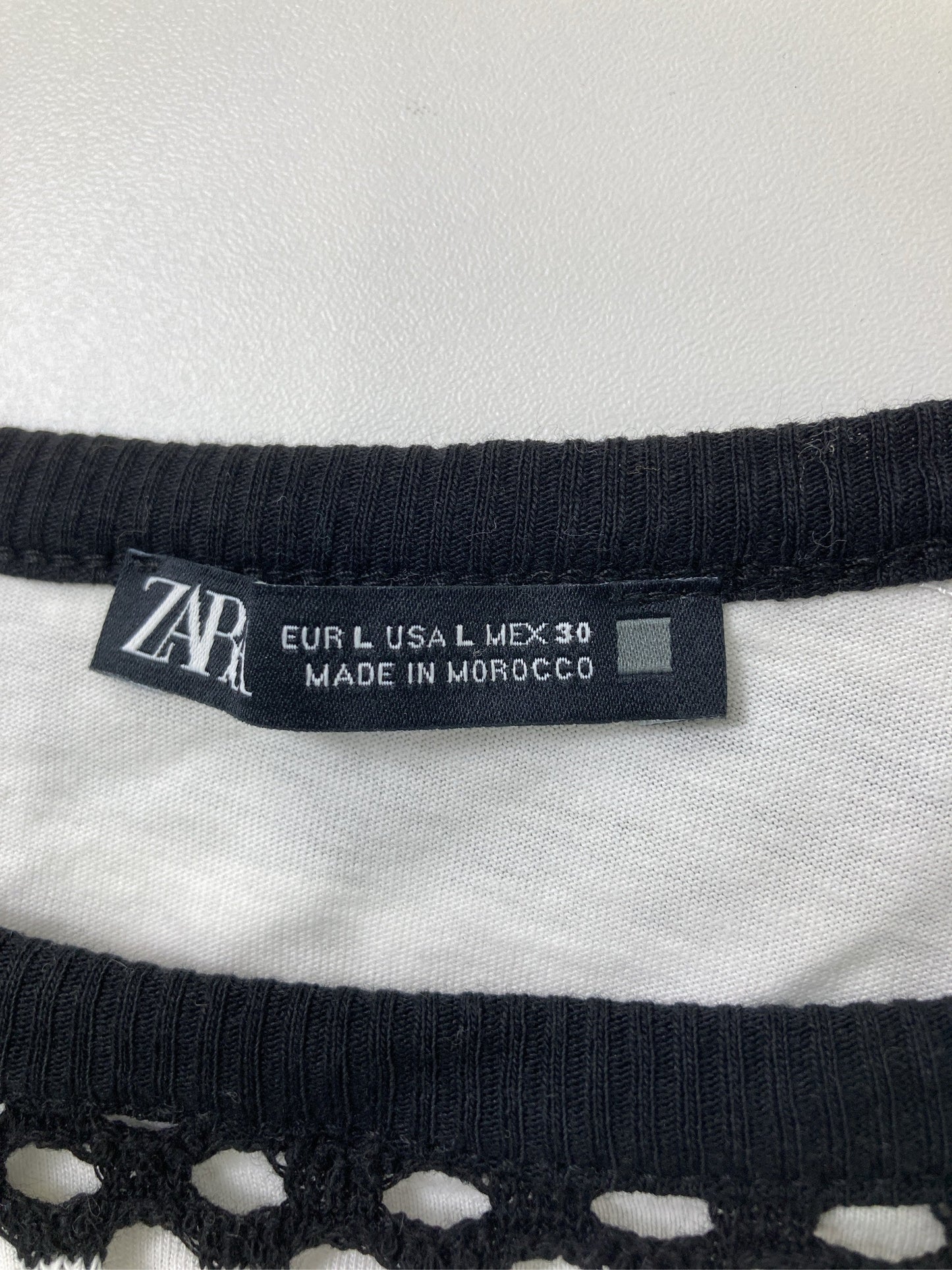 ZARA/ザラ/その他トップス/トップス/ホワイト/EUR L/USA L/MEX 30