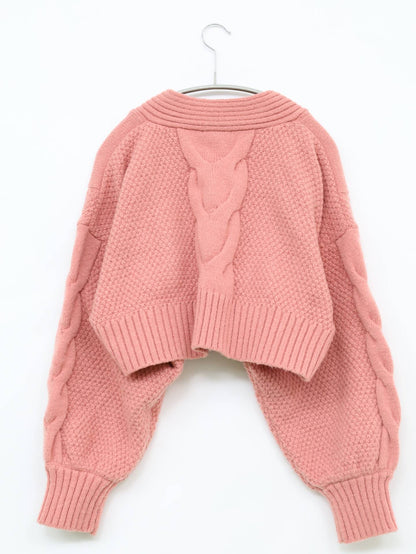 Lil Ambition/カーディガン/ボレロ/トップス/ピンク/F