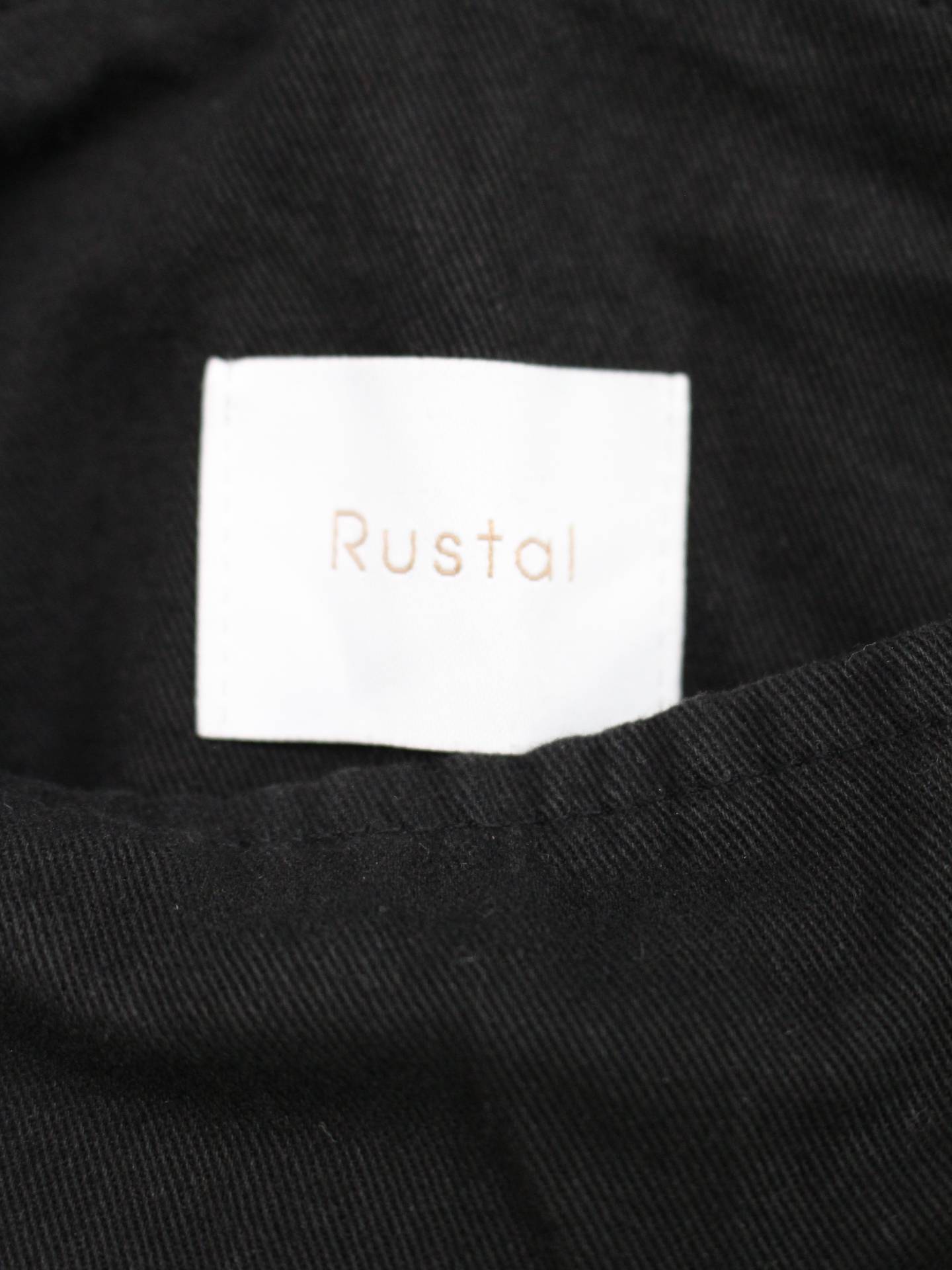 Rustal/サロペット/オーバーオール/オールインワン・サロペット/ブラック