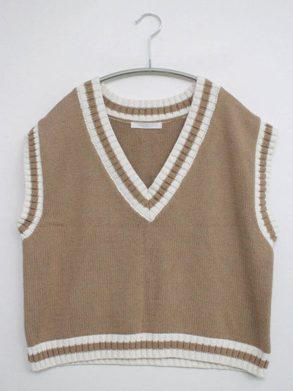 SPINNS/スピンズ/ベスト/トップス/ベージュ/F