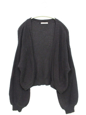 continuer de NICE CLAUP/コンティニューデナイスクラップ/カーディガン/ボレロ/トップス/ブラック/F