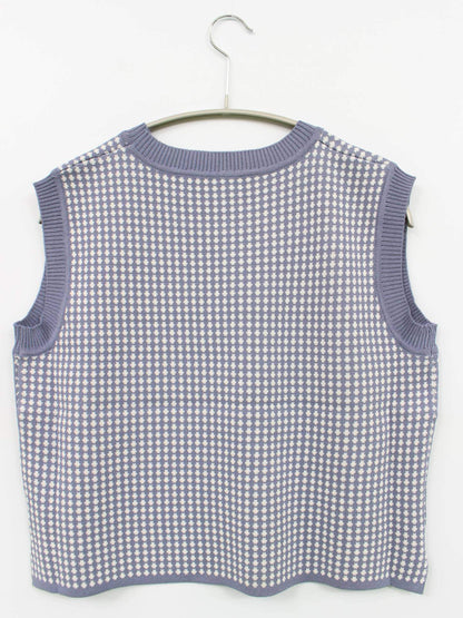 Alia/ベスト/トップス/スカイブルー/F