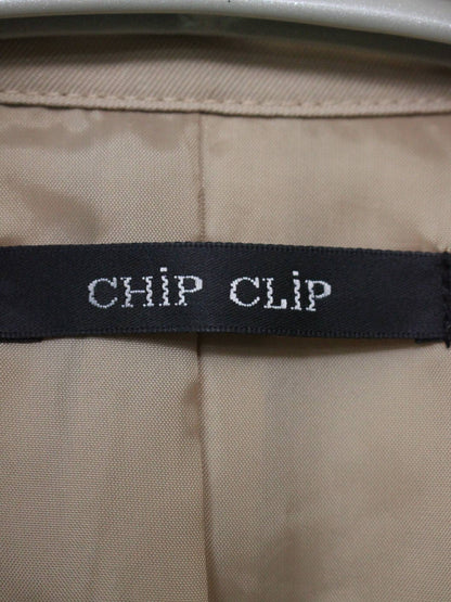 Chip Clip/トレンチコート/ジャケット/アウター/ベージュ/L