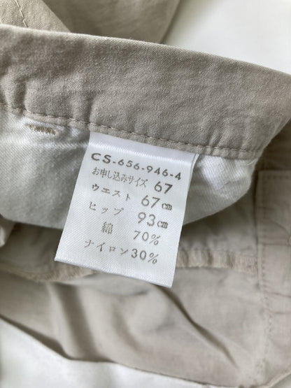 カーゴパンツ/パンツ/ベージュ/６７