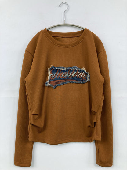 Sibra/シブラ/ニット/セーター/トップス/ブラウン