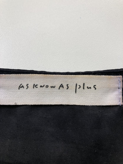 As know as plus/ワンピース/ワンピース/ドレス/ブラック/F
