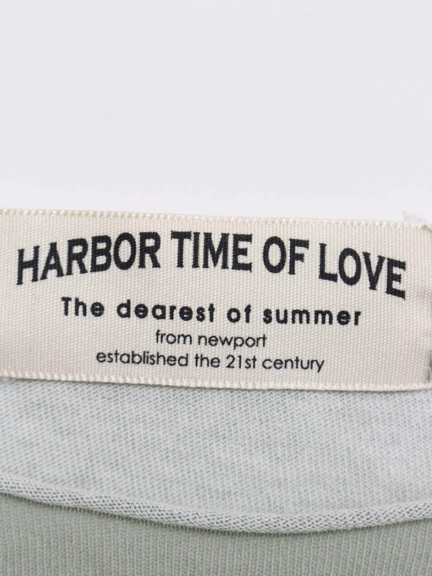 HARBOR TIME OF LOVE/Tシャツ/カットソー/トップス/グレー/M