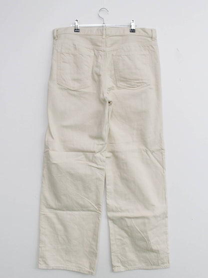 UNIQLO/ユニクロ/スラックス/パンツ/アイボリー/30(76cm)